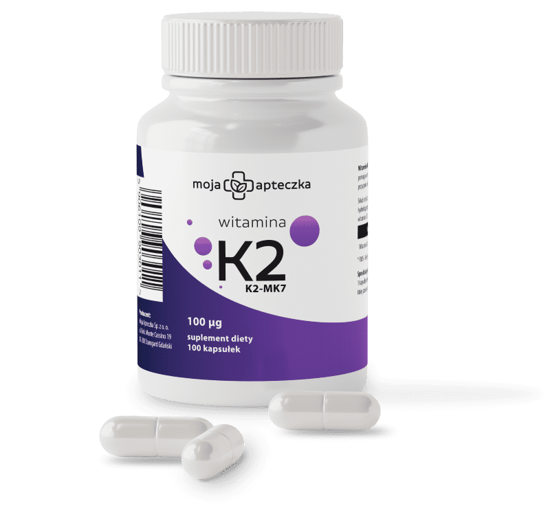 Witamina K2-MK7 100 μg - 100 kapsułek