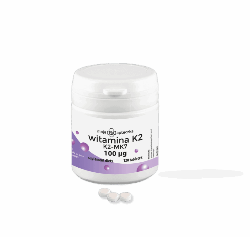 Witamina K2-MK7 100 μg - 120 tabletek