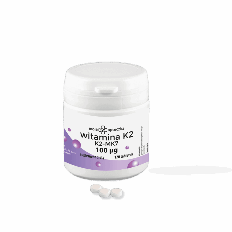 Witamina K2-MK7 100 μg - 120 tabletek