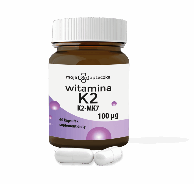 Witamina K2-MK7 100 μg - 60 kapsułek
