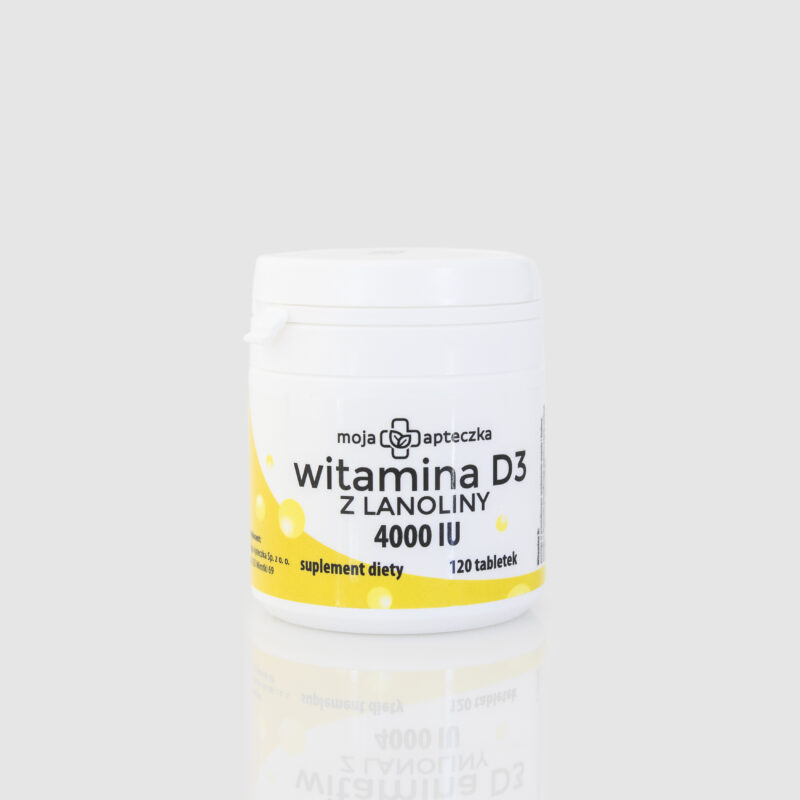 Witamina D3 4000 IU z lanoliny - obrazek 4