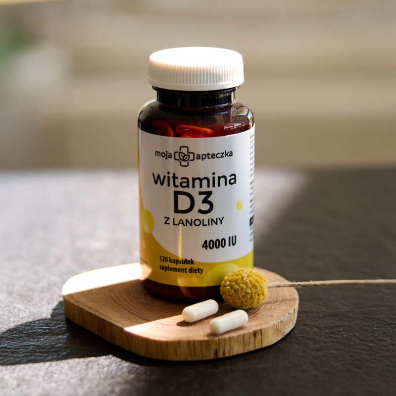 Witamina D3 4000 IU z lanoliny